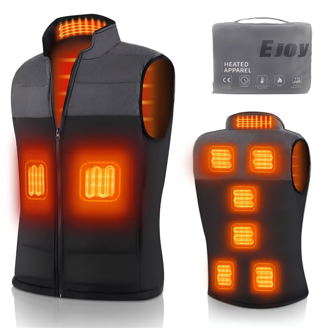 Verwarmd Vest - 13 Warmtezones Met 3 Standen