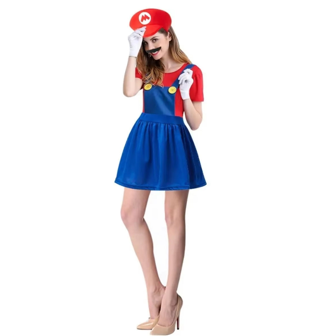Mario & Luigi Halloween Kostuum - Super Brothers Mannen en Vrouwen