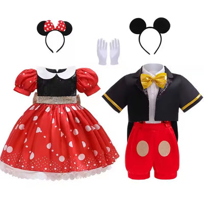 Mickey & Minnie Mouse Outfit voor Kinderen
