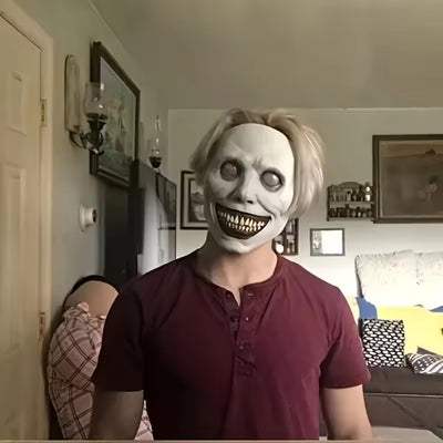 Halloween Zombie Masker - Dubbel Gezicht Clown en Demon