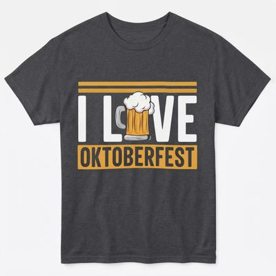 Oktoberfest T-Shirt - Feestelijke Bierprint Voor Heren