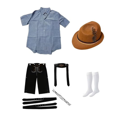 Oktoberfest Lederhosen Kostuum - Frederik