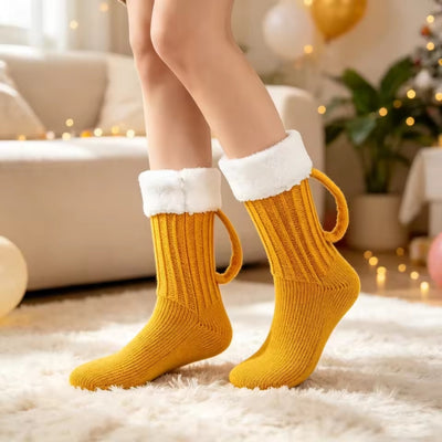 Oktoberfest Fluffy Bier Sokken - Unisex