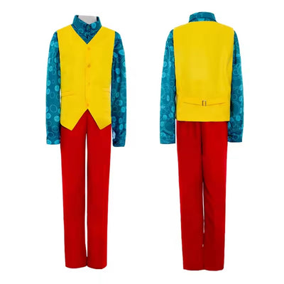 Halloween Kostuum - The Joker met Groene Pruik