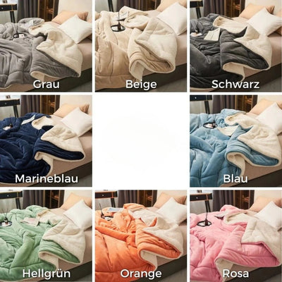 Fleece Deken - Zachte Flanellen Plaid Voor Bank En Bed
