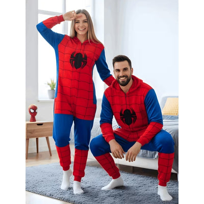 Spiderman Onesie met Capuchon