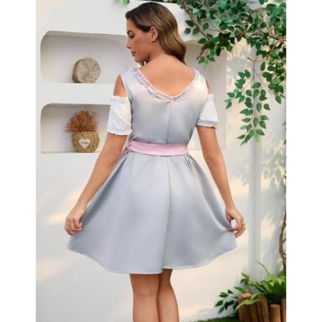 Traditionele Oktoberfest Dirndl Met Schort - Sofia