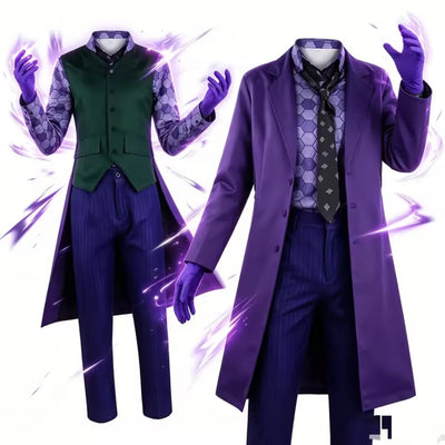 Halloween Kostuum - The Joker Dark Knight Complete Outfit