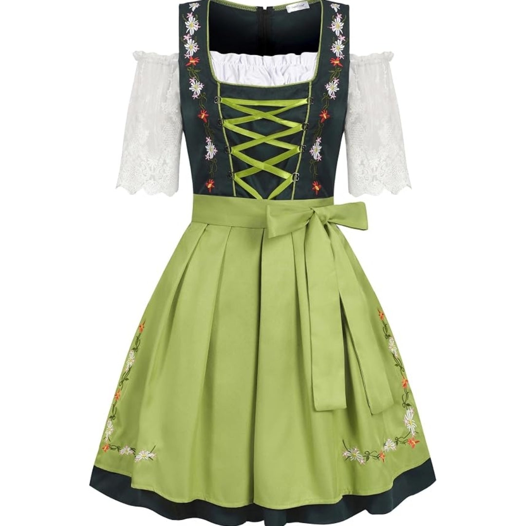 Traditionele Oktoberfest Dirndl Met Schort - Emma