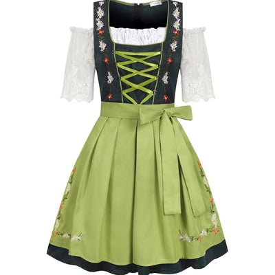 Traditionele Oktoberfest Dirndl Met Schort - Emma