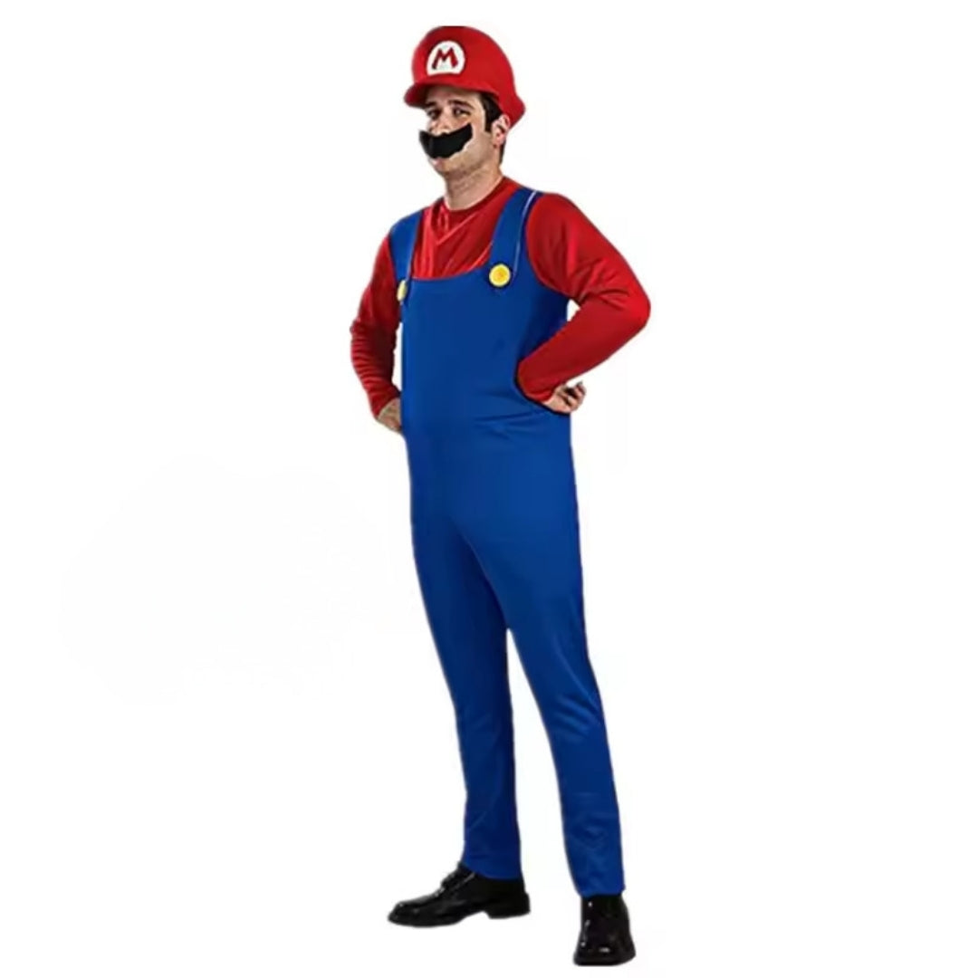 Mario & Luigi Halloween Kostuum - Super Brothers Mannen en Vrouwen