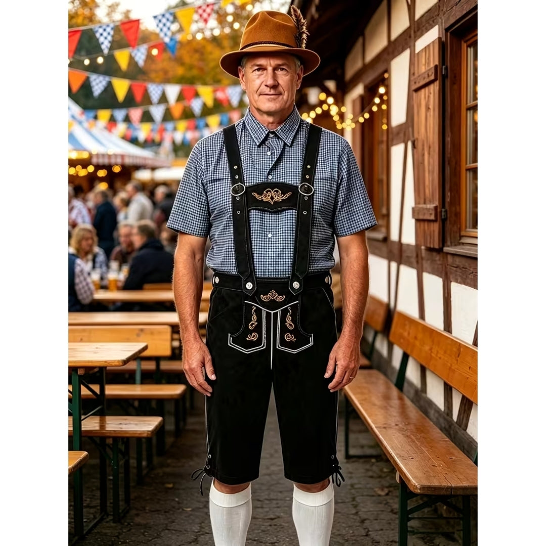 Oktoberfest Lederhosen Kostuum - Frederik