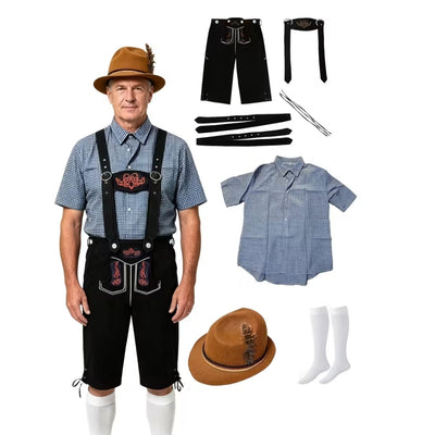Oktoberfest Lederhosen Kostuum - Frederik