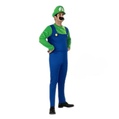 Mario & Luigi Halloween Kostuum - Super Brothers Mannen en Vrouwen