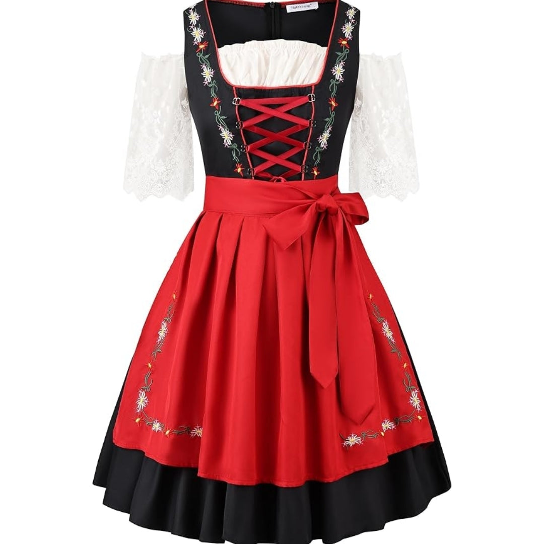 Traditionele Oktoberfest Dirndl Met Schort - Emma