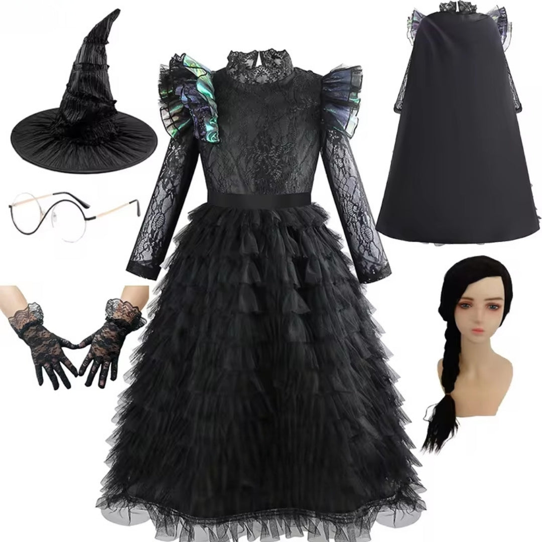 Halloween Kostuum Wicked met Hoed voor Kinderen