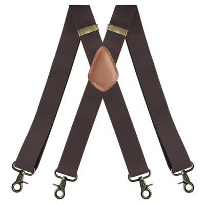Bretels - Vintage X-Model Met Vier Metalen Haken