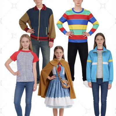Halloween Kostuum Stranger Things - Karakter Cosplay voor Kinderen en Volwassenen