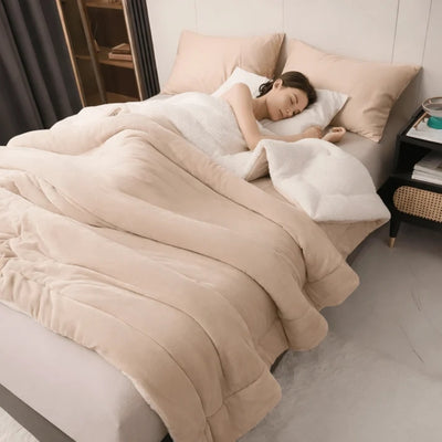 Fleece Deken - Zacht Flanellen Model Voor Bank En Bed