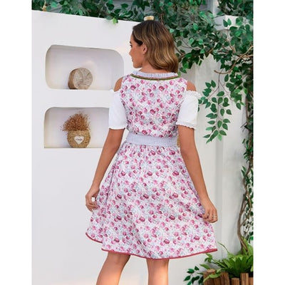 Traditionele Oktoberfest Dirndl Met Schort - Sofia