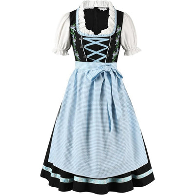 Traditionele Oktoberfest Dirndl Met Schort - Emma