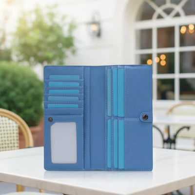 Leren Portemonnee - Ultradun Model met RFID-Bescherming