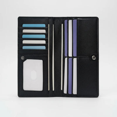 Leren Portemonnee - Ultradun Model met RFID-Bescherming