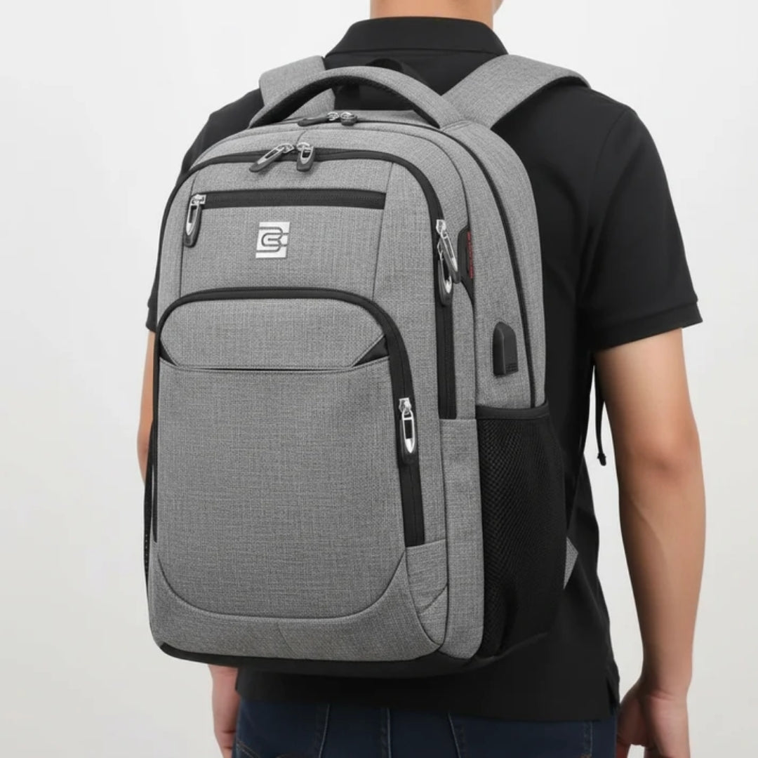 Rugzak voor School - Waterbestendig Model met Laptopvak en USB-Poort