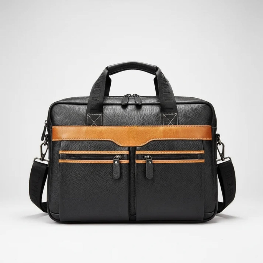 Leren Laptoptas - Mack