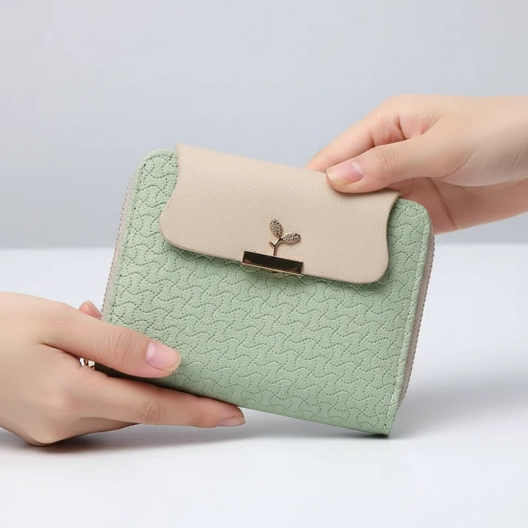 Portemonnee Voor Dames - Compacte met Ritssluiting
