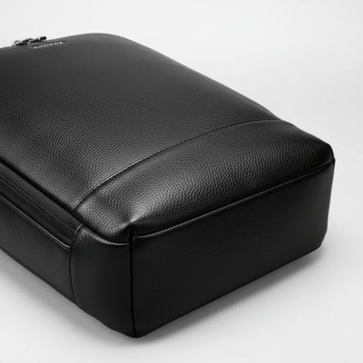 Ruime Leren Laptoptas Voor Werk, School En Reizen