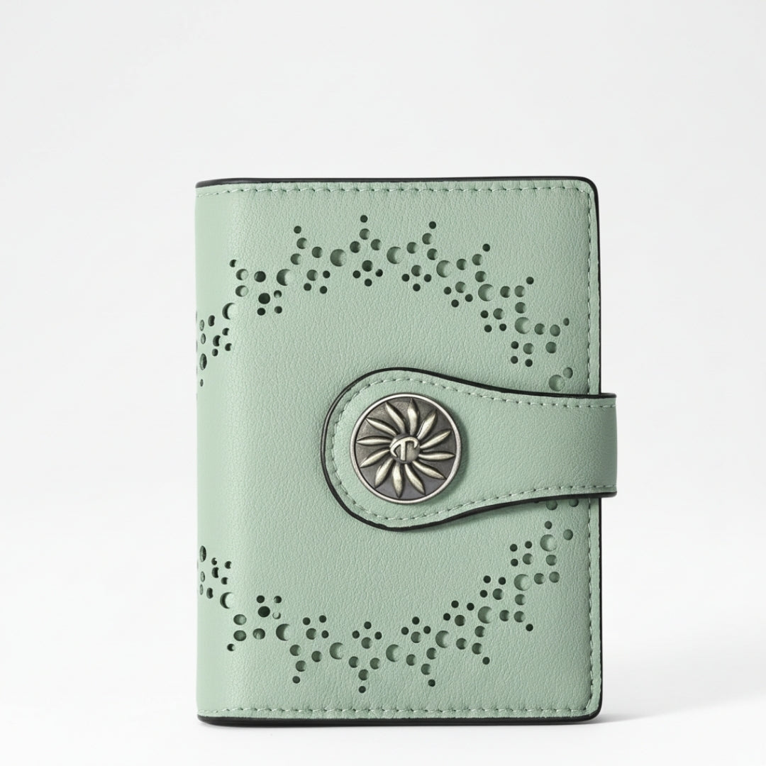 Leren Portemonnee - Unisex Model Met RFID Bescherming En Muntvak