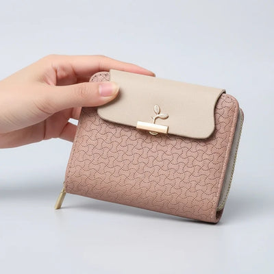 Portemonnee Voor Dames - Compacte met Ritssluiting