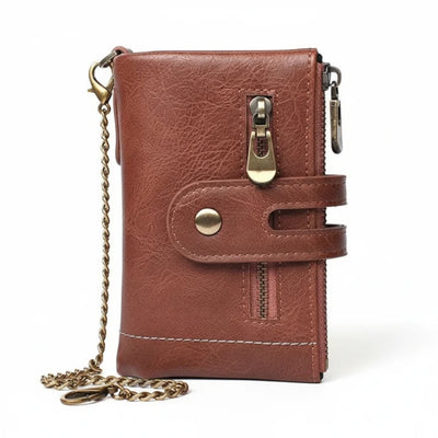 Portemonnee - Compact Retro Model met Ketting