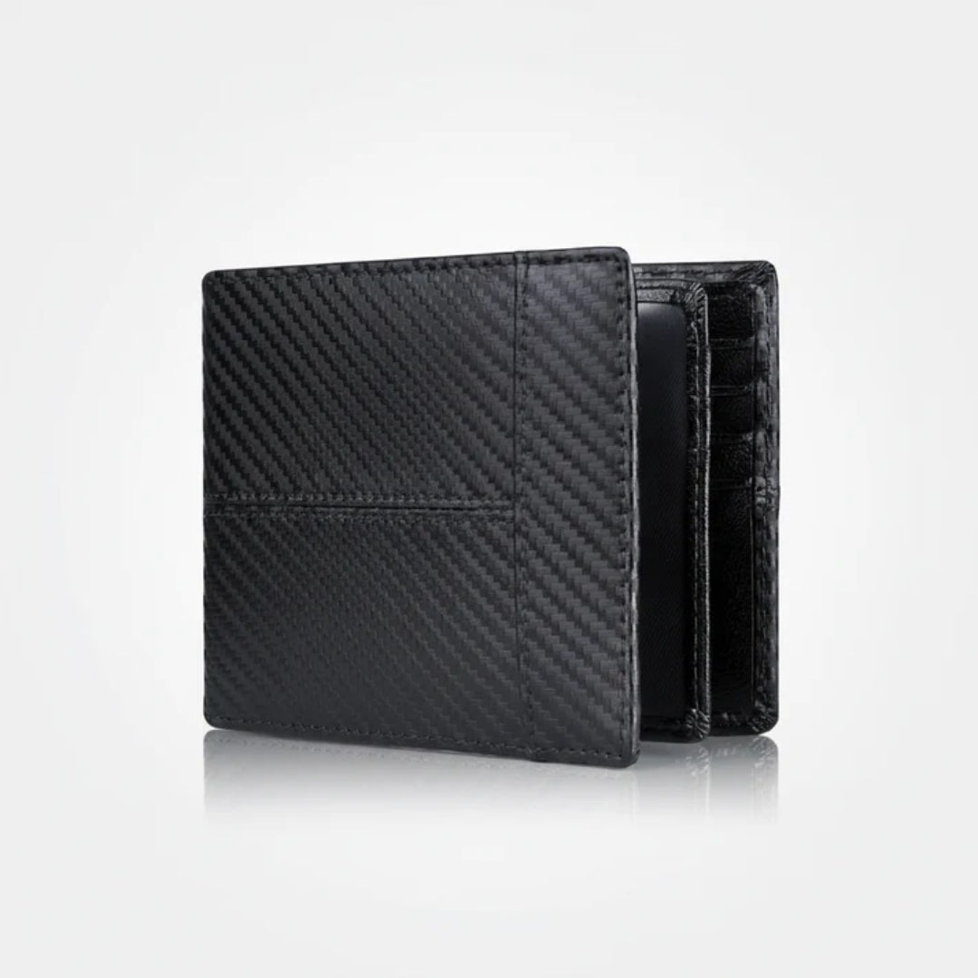 Heren Portemonnee - Leren Bifold Met RFID-Bescherming