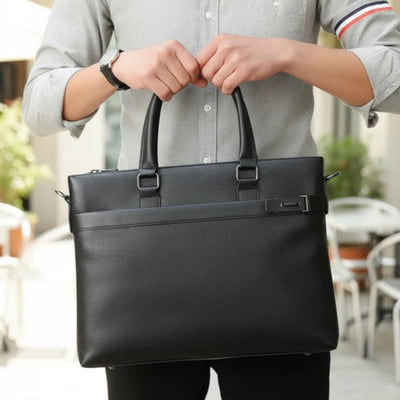 Leren Laptoptas Met Schouderriem - Clive