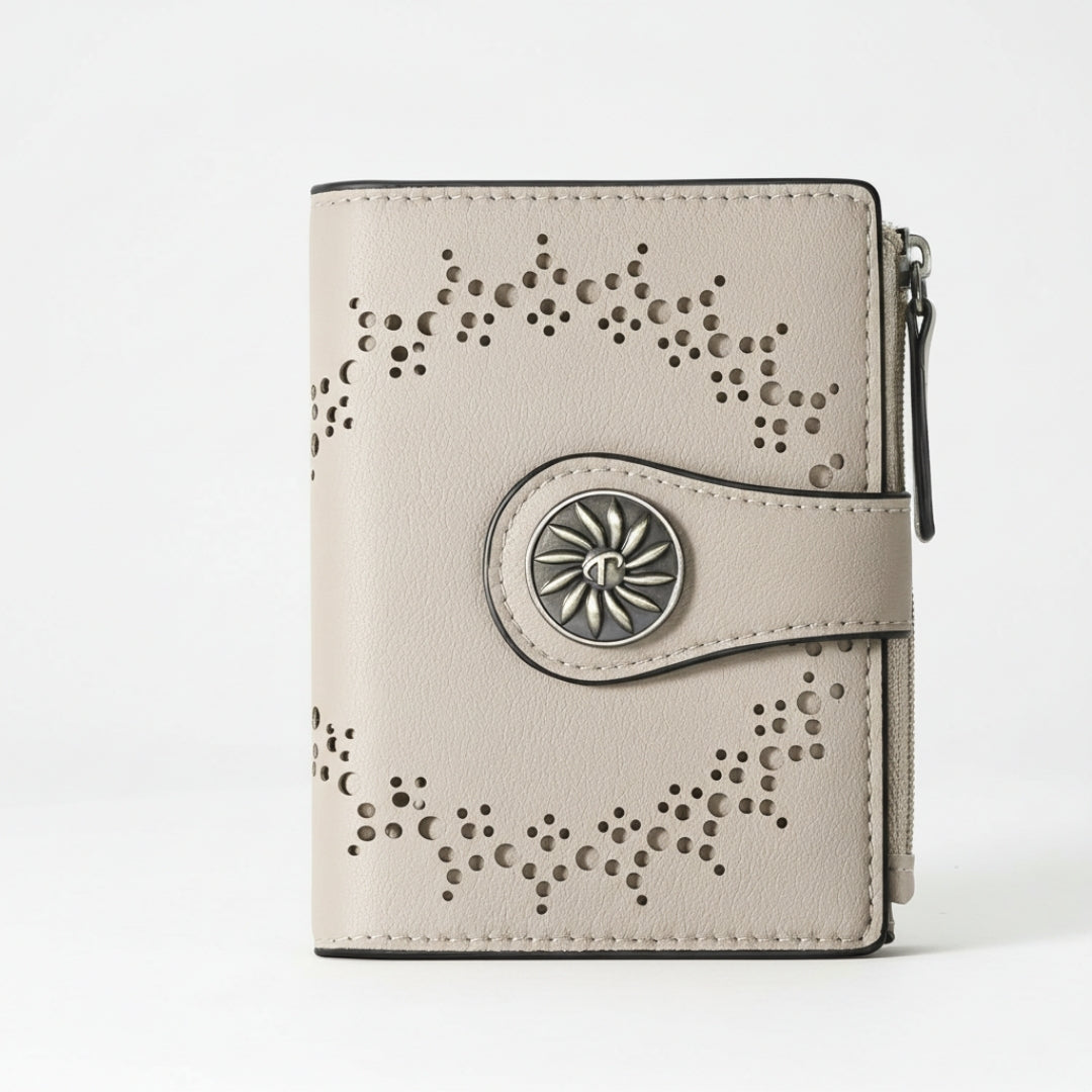 Leren Portemonnee - Unisex Model Met RFID Bescherming En Muntvak