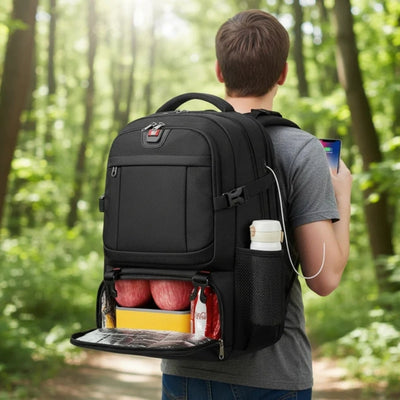 Reistas - 50L Model met Koelvak, Laptopcompartiment en USB-Poort
