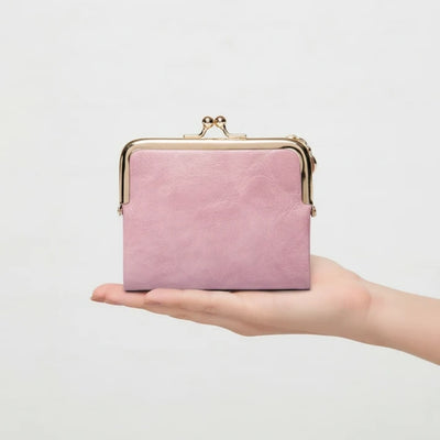 Portemonnee - Compact Vintage Model Met Praktische Kaartvakken