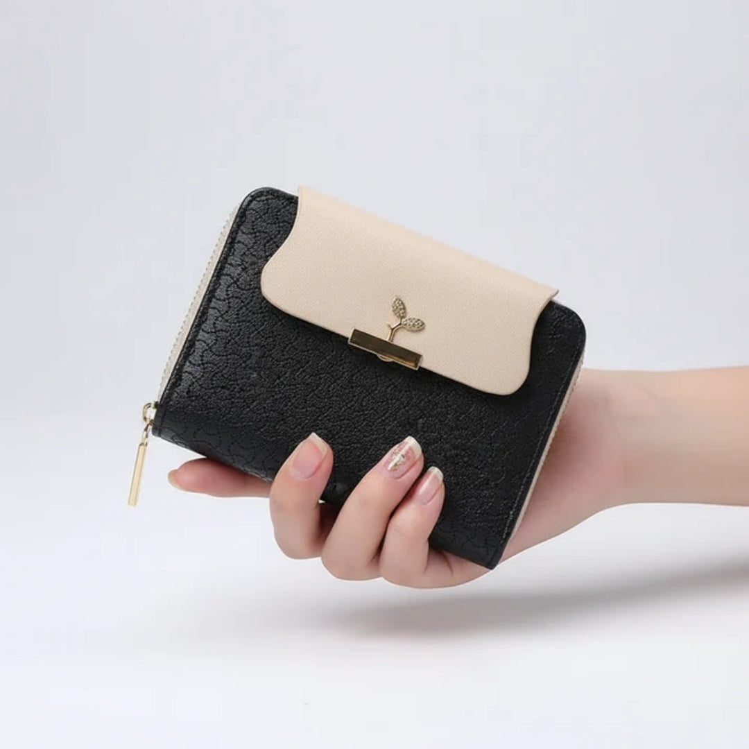 Portemonnee Voor Dames - Compacte met Ritssluiting