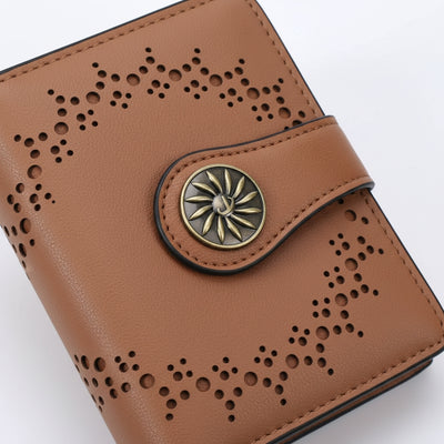 Leren Portemonnee - Unisex Model Met RFID Bescherming En Muntvak