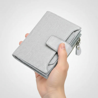 Portemonnee - Compact Leren Model Met RFID-Bescherming