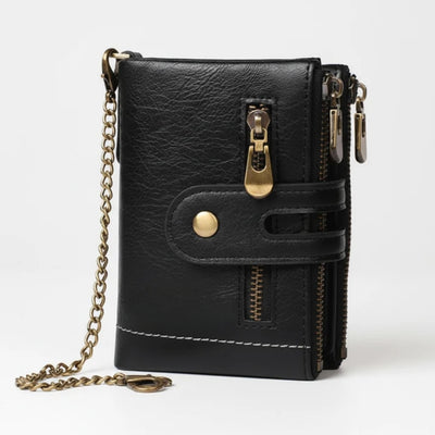 Portemonnee - Compact Retro Model met Ketting