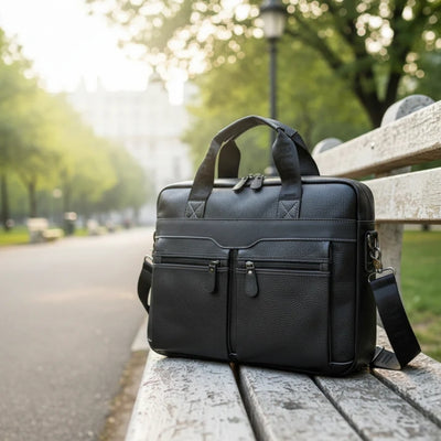 Leren Laptoptas - Mack