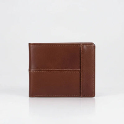 Heren Portemonnee - Leren Bifold Met RFID-Bescherming