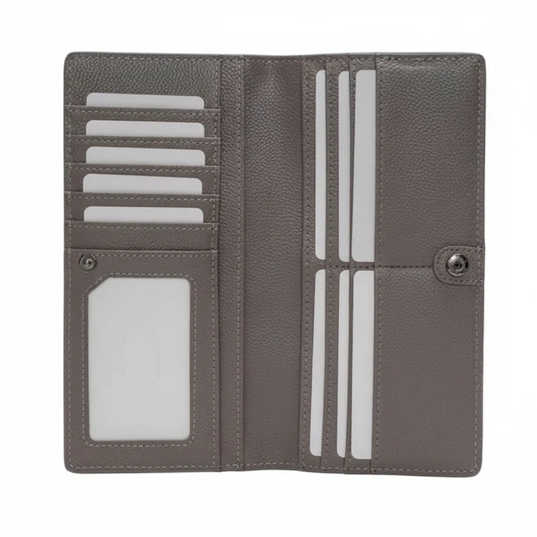 Leren Portemonnee - Ultradun Model met RFID-Bescherming