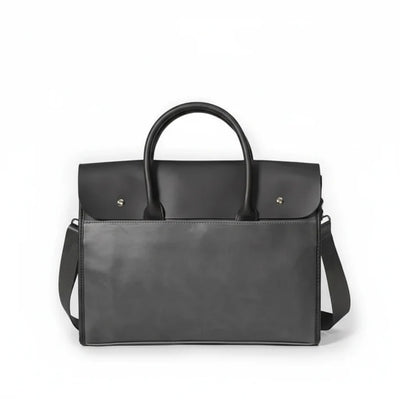 Aktetas - Retro Herenmodel Met 14 Inch Laptopruimte