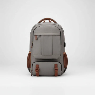 Laptop Rugzak - Ruim Canvas Model met USB-Poort en Diefstalbeveiliging