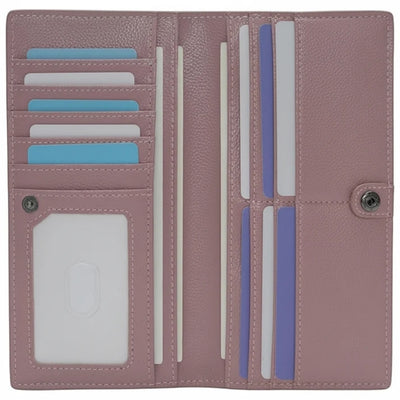 Leren Portemonnee - Ultradun Model met RFID-Bescherming