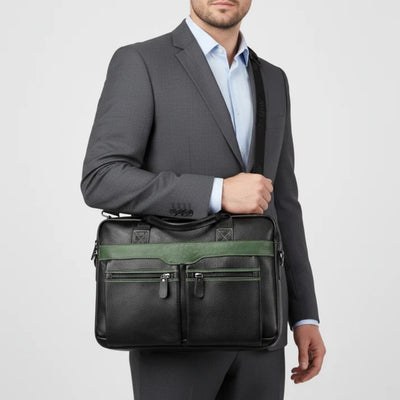Leren Laptoptas - Mack